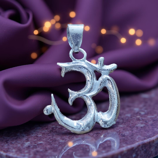 Shiv Symbol Om Pendant Necklace Without Chain