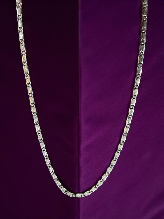 Flat-Interconnected Chain With Pieces Chain For Men