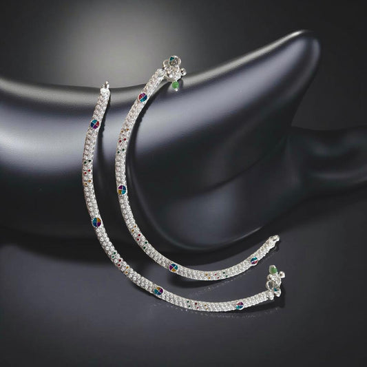 Broad Chain Ankelet (Payal) For Women