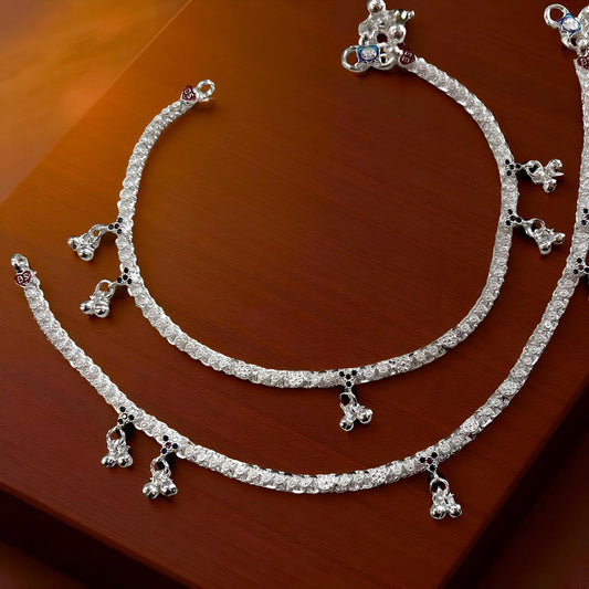 Triangular Stone Ankelet(Payal)For Women