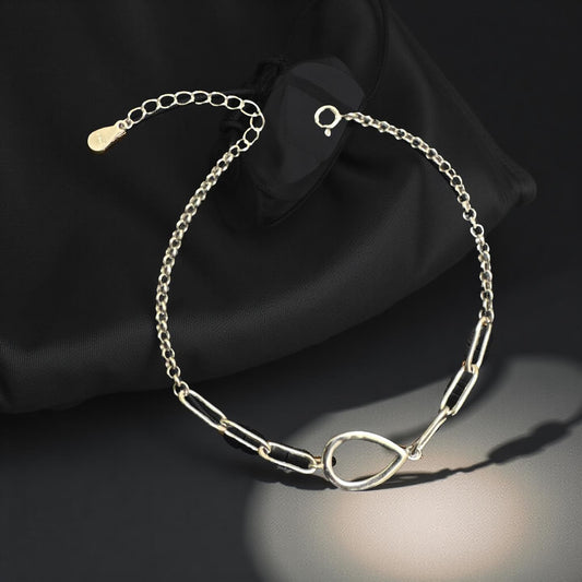 Minimal Double Pattern Bracelet For Women