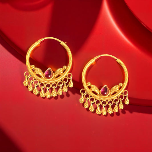 Temple Antique Gold Ringa
