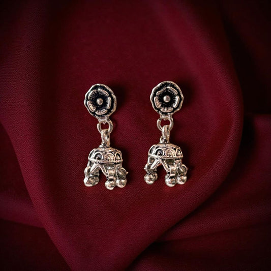 Oxidized Earring Jhumka