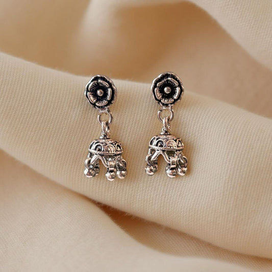 Oxidized Earring Jhumka