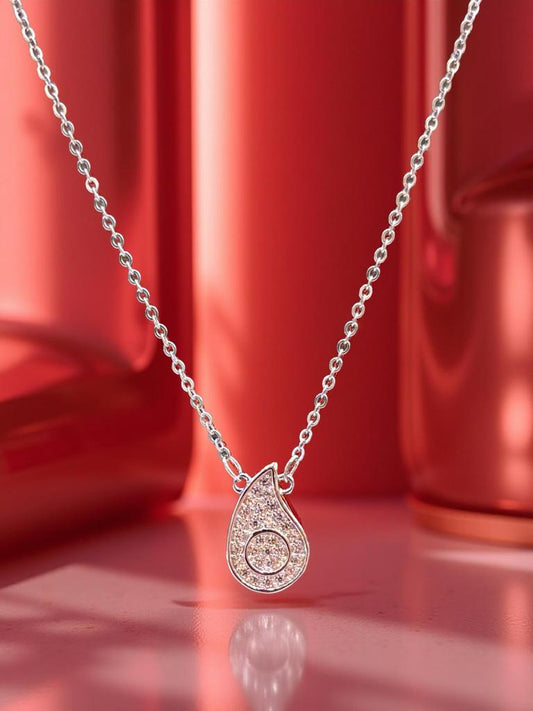 Minimal Agni Charm Necklace For Women