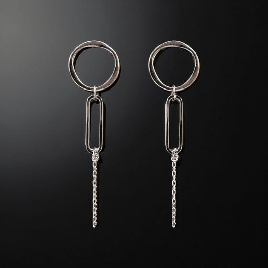 Symbolic Ear Hoop Earring