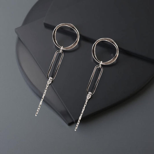 Symbolic Ear Hoop Earring