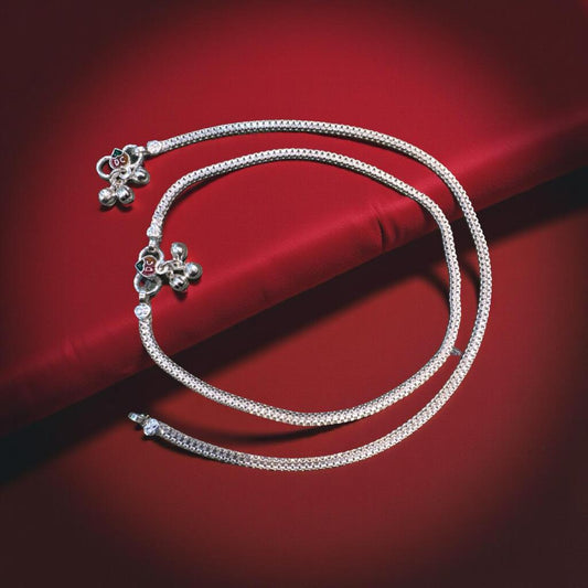 Plain-Structured Snake Ankelet (Payal)