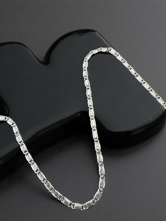 Flat-Interconnected Chain With Pieces Chain For Men