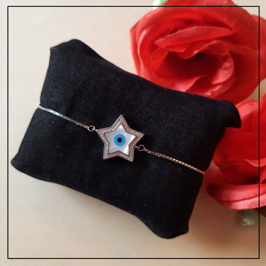 Star Evil Eye Bracelet For Women