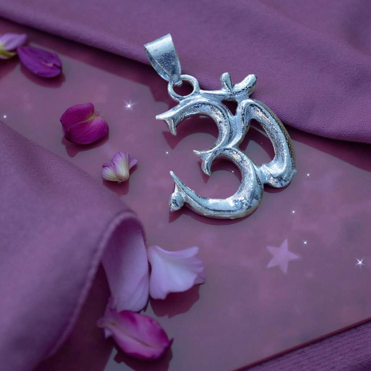 Shiv Symbol Om Pendant Necklace Without Chain