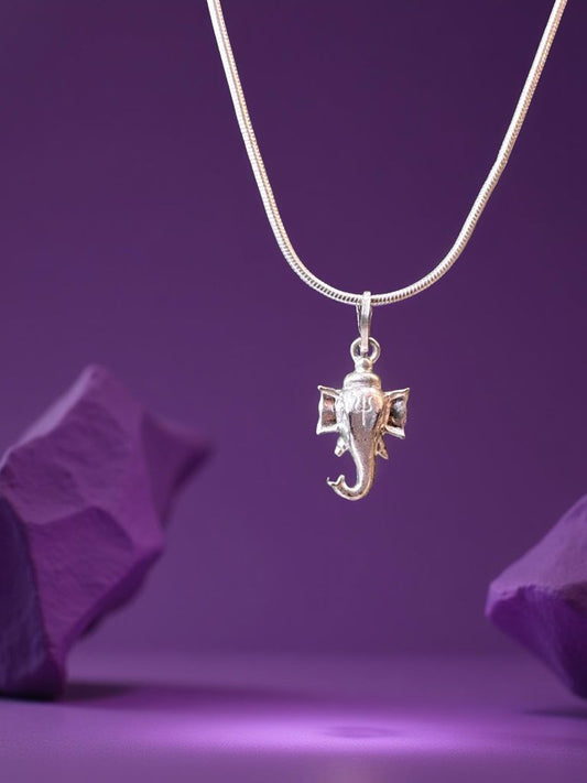 Minimilastic Ganesha Pendant For Men/Women