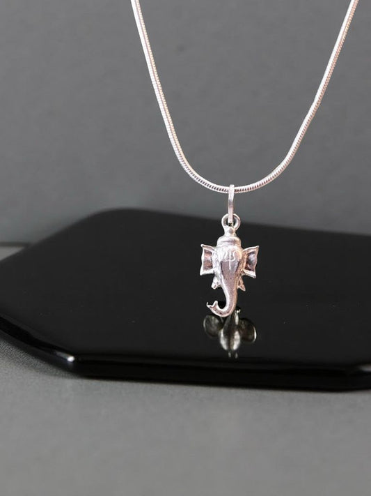 Minimilastic Ganesha Pendant For Men/Women