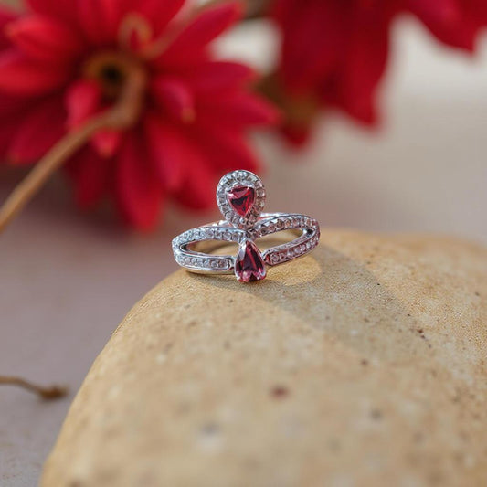 Queen Ruby Victorian Silver Jewellery